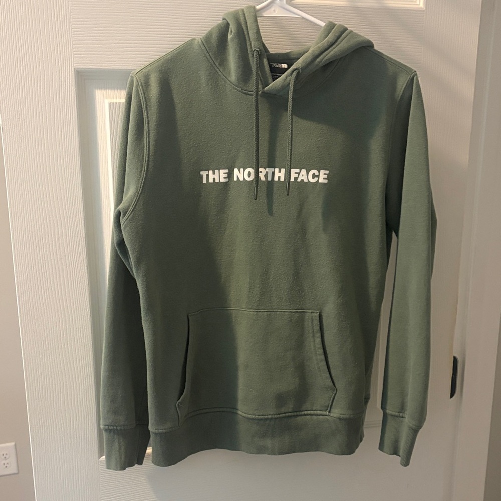 The North Face Olive Green Pullover Hoodie